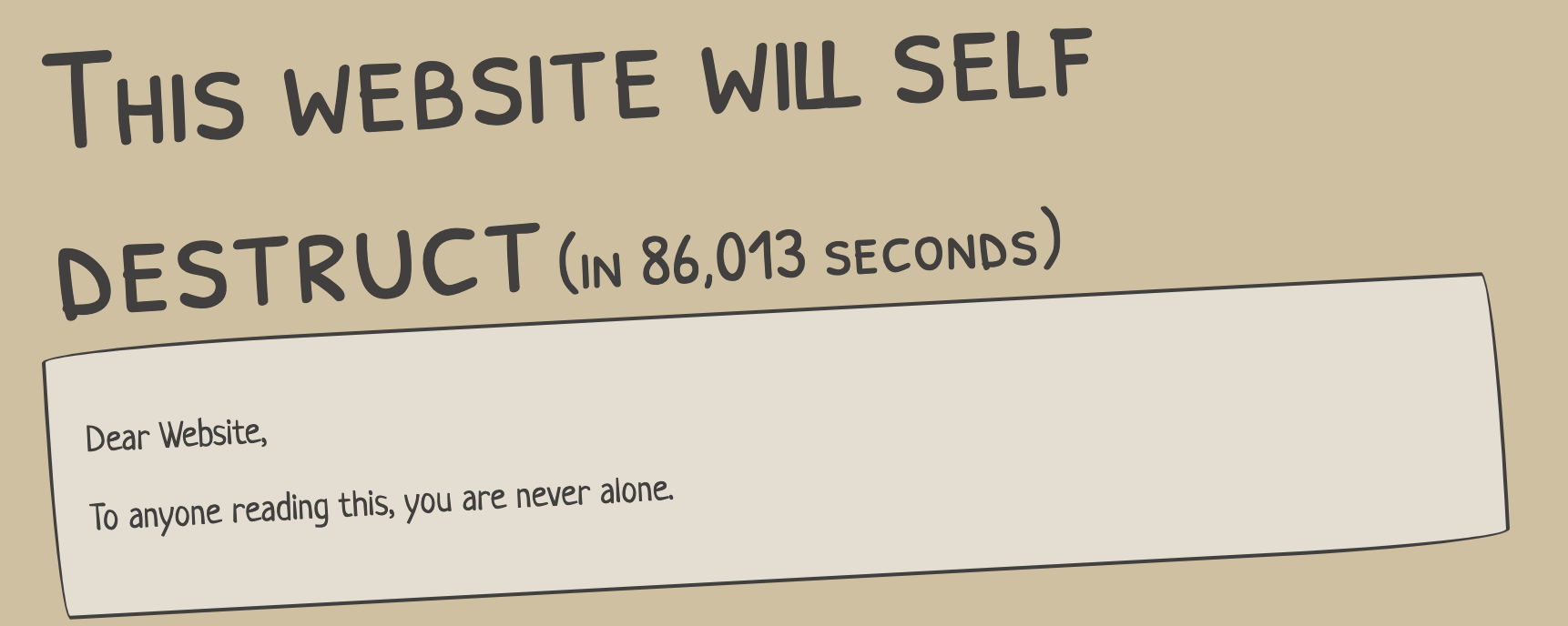 thiswebsitewillselfdestruct